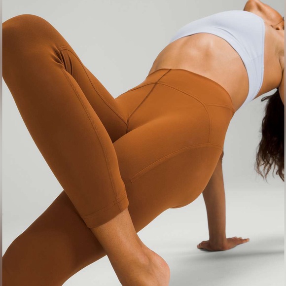 LULULEMON InStill High-Rise Tight 25" Copper Brown - Picture 4 of 12